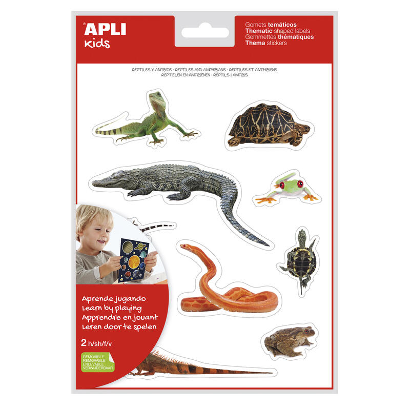 pack-de-5-unidades-apli-gomets-tematicos-realistas-de-reptiles-y-anfibios-20-gomets-imagenes-realistas-para-relacionar-animales-