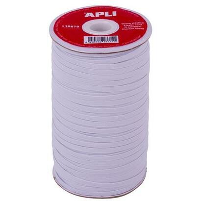 apli-bobina-de-cuerda-elastica-plana-5mmx100m-blanco