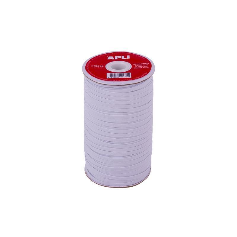 apli-bobina-de-cuerda-elastica-plana-5mmx100m-blanco