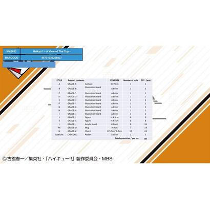 ichiban-kuji-banpresto-haikyu-a-view-of-the-top-lote-80-articulos