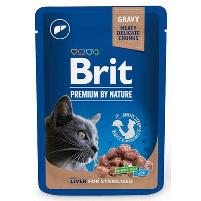 brit-premium-cat-liver-sterilised-comida-humeda-para-gatos-100g