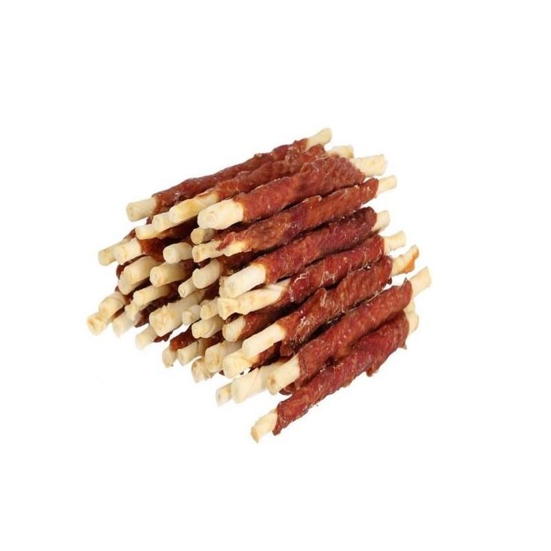 hilton-duck-wrap-white-rawhide-stick-masticable-para-perros-500g