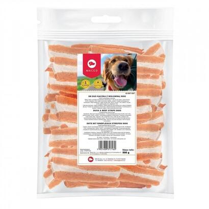 maced-duo-duck-and-beef-strips-golosina-para-perros-500g