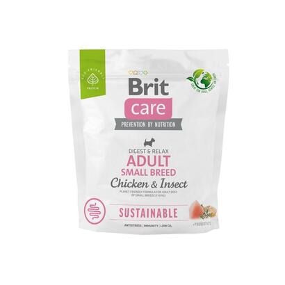 brit-care-dog-sustainable-adult-small-breed-chicken-insect-alimento-seco-para-perros-1-kg