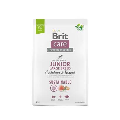 brit-care-dog-sustainable-junior-large-breed-chicken-insect-alimento-seco-para-perros-3-kg