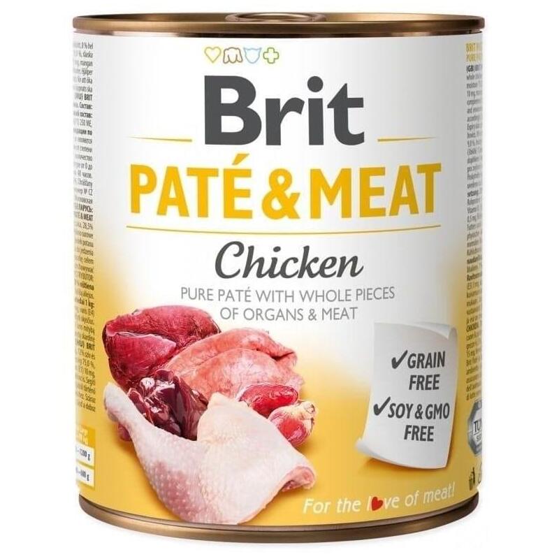 brit-pate-meat-con-pollo-800g