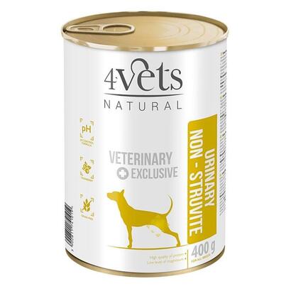 4vets-natural-urinary-no-struvit-dog-comida-humeda-para-perros-400-g