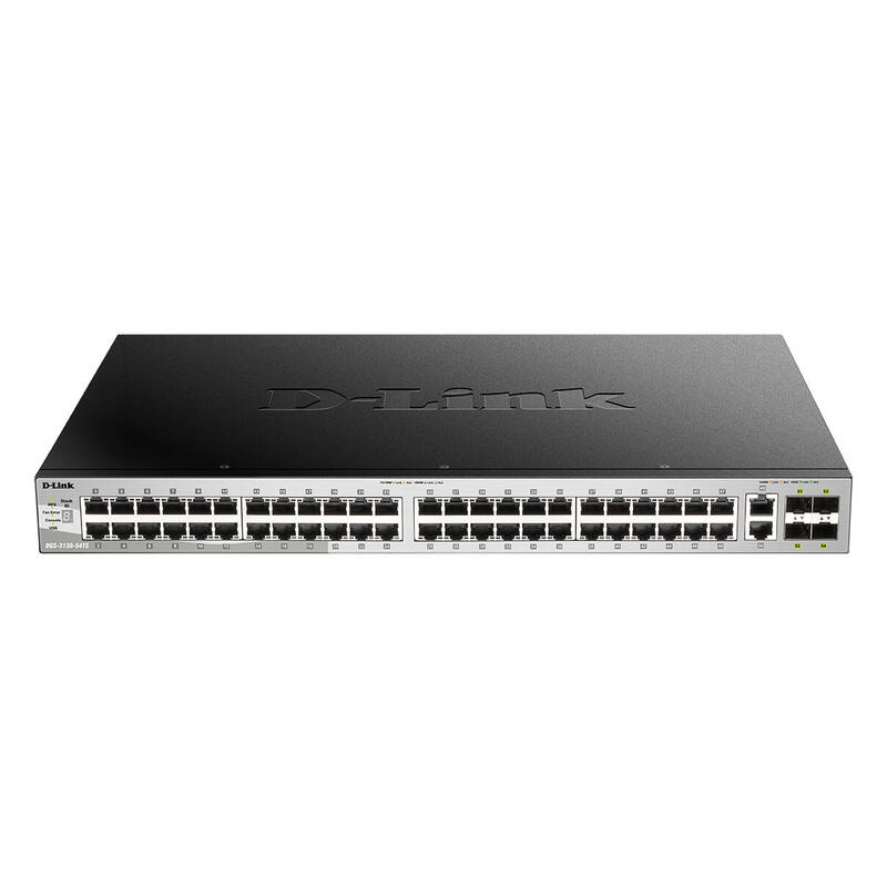 switch-gestionable-l3-d-link-stackable-dgs-3130-54tse-48p-giga-2p-10g-4p-10g-sfp switch-gestionable-l3-d-link-stackable-dgs-3130-54tse-48p-giga-2p-10g-4p-10g-sfp