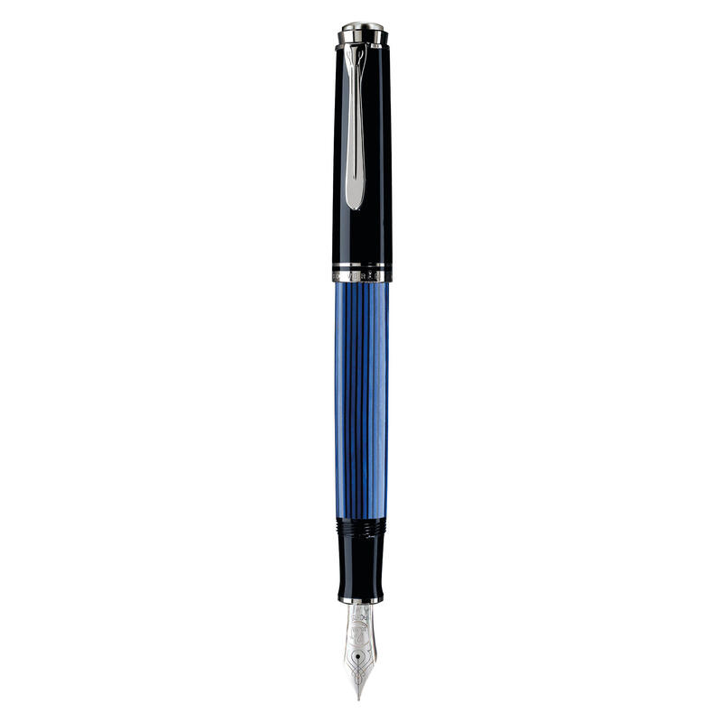 pelikan-m805-pluma-estilografica-sistema-de-llenado-integrado-negro-azul-plata-1-piezas