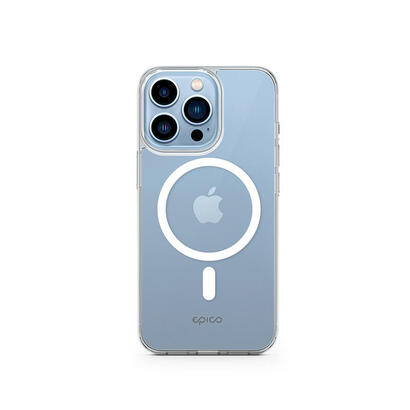 funda-epico-iphone-13-silicona-magsafe-transparente