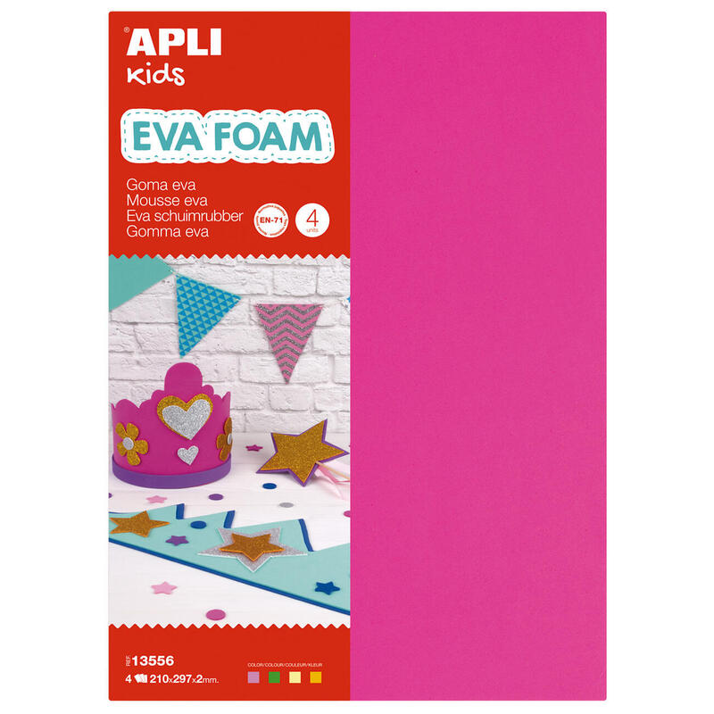 apli-goma-eva-fluorescente-medida-a4-4-hojas-fucsia-verde-amarillo-y-naranja