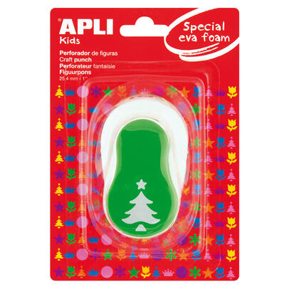 apli-perforadora-arbol-navidad-figura-254mm-perfora-papel-carton-cartulina-y-goma-eva-de-hasta-2mm-deposito-de-restos-doble-uso-