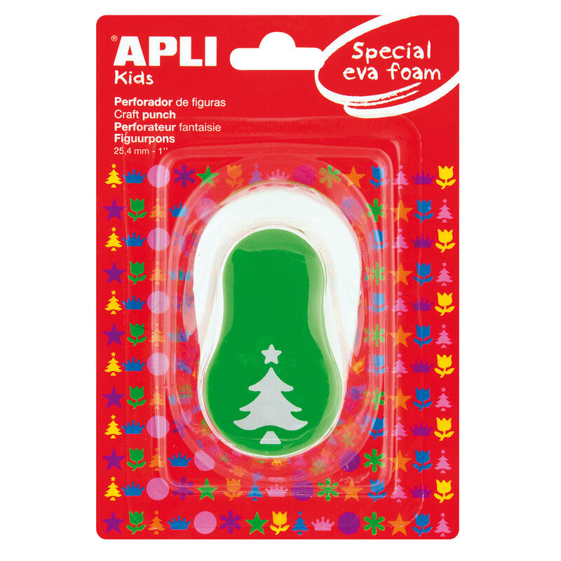 apli-perforadora-arbol-navidad-figura-254mm-perfora-papel-carton-cartulina-y-goma-eva-de-hasta-2mm-deposito-de-restos-doble-uso-