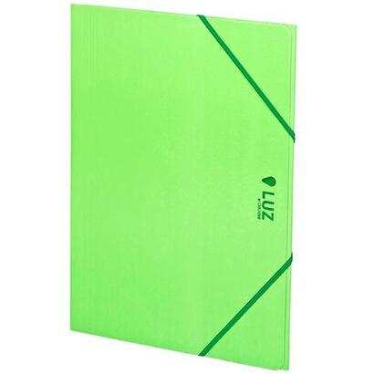 carchivo-carpeta-3-solapas-folio-cgomas-carton-brillo-luz-verde