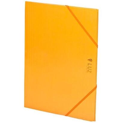 carchivo-carpeta-3-solapas-folio-cgomas-carton-brillo-luz-naranja