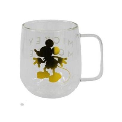 disney-taza-cristal-doble-pared-290-ml-mickey