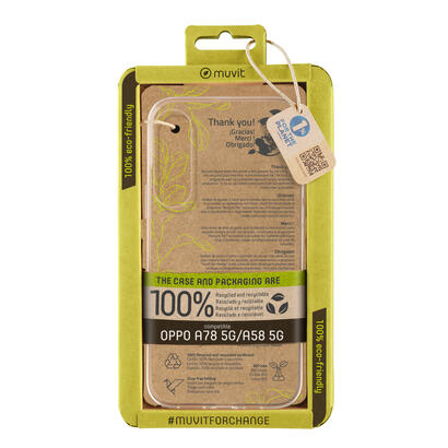 muvit-for-change-funda-recycletek-compatible-con-oppo-a78-5ga58-5g-transparente