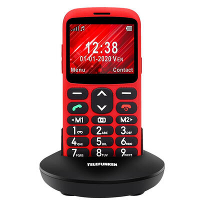 telefono-movil-telefunken-s520-para-personas-mayores-rojo