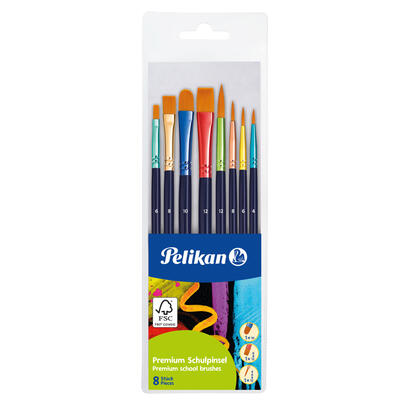 pelikan-701181-pincel-para-bellas-artes-8-piezas