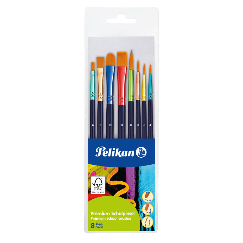 pelikan-701181-pincel-para-bellas-artes-8-piezas