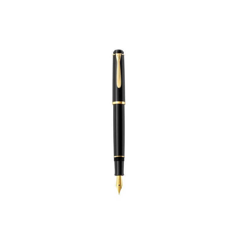 pelikan-classic-200-pluma-estilografica-sistema-de-carga-por-cartucho-negro-oro-1-piezas