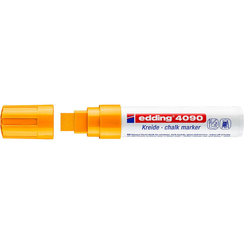pack-de-5-unidades-edding-4090-rotulador-de-tiza-liquida-punta-biselada-trazo-entre-4-y-15mm-olor-neutro-color-naranja-neon