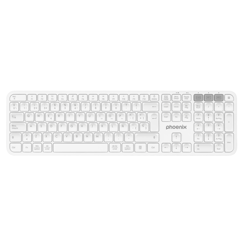 teclado-inalambrico-multidispositivo-phoenix-k300-blueooth-dual-y-24ghz-blanco