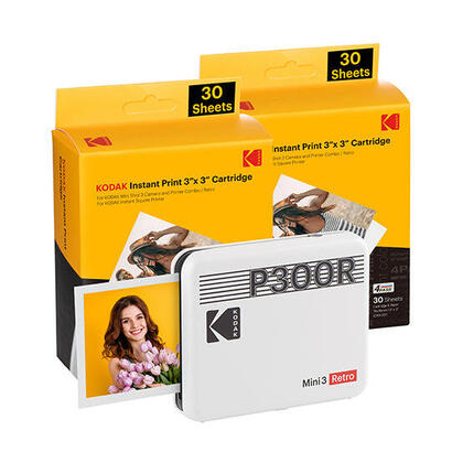 kodak-mini-3-retro-p300rw60-instant-photo-printer-bundle-3x3-white