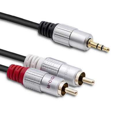 qoltec-52339-cable-2xrca-mini-jack-35mm-macho-1m-black