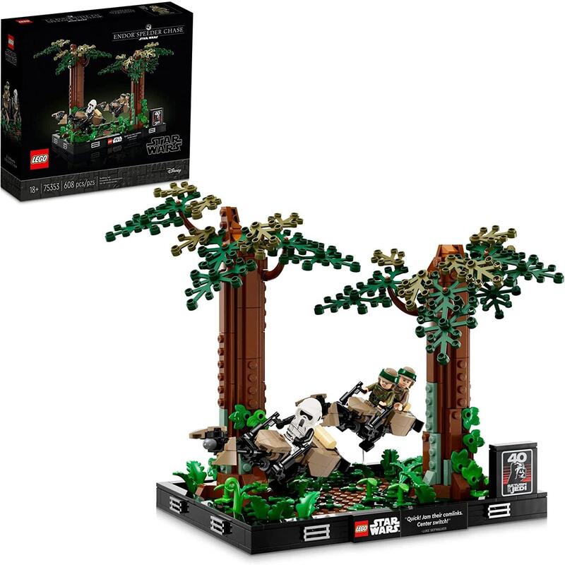 lego-75353-star-wars-diorama-duelo-de-speeders-en-endor