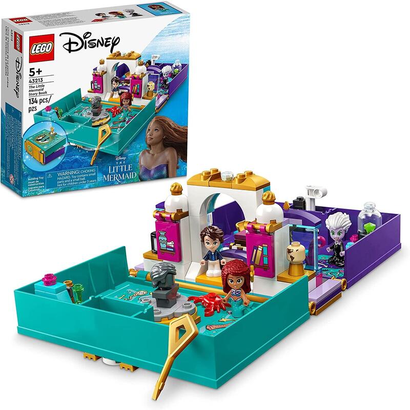 lego-43213-disney-princess-libro-de-cuentos-la-sirenita