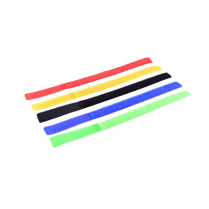 s-conn-18-10003-presilla-bridas-adherentes-para-cables-velcro-negro-azul-verde-rojo-amarillo-5-piezas