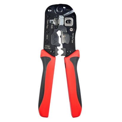 lanview-lvn125457-crimpadora-juego-de-matrices-para-cables-rojo