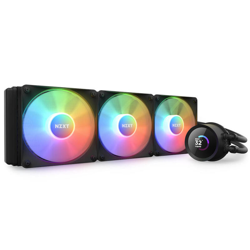 refrigerador-liquido-cpu-nzxt-kraken-360-rgb-3x120-negro-vent-rgb-display-lcd refrigerador-liquido-cpu-nzxt-kraken-360-rgb-3x120-negro-vent-rgb-display-lcd