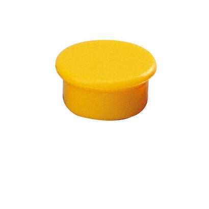 dahle-95513-pack-de-10-imanes-para-pizarra-blanca-diametro-de-13mm-color-amarillo