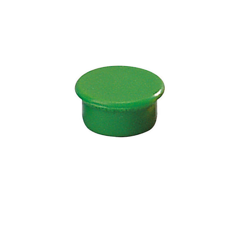 dahle-95513-pack-de-10-imanes-para-pizarra-blanca-diametro-de-13mm-color-verde
