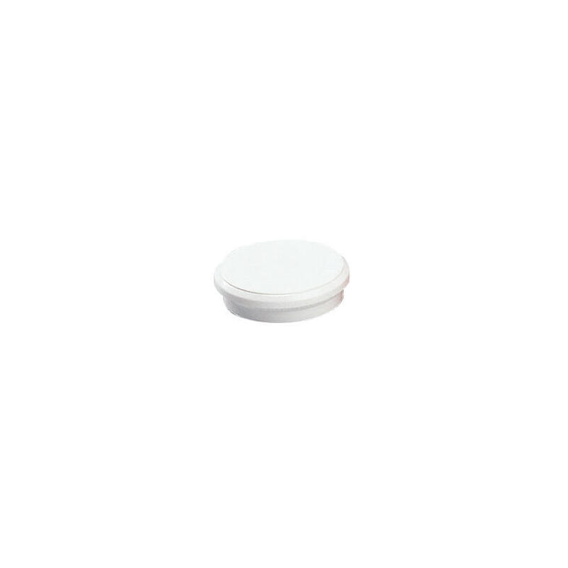 dahle-95524-pack-de-10-imanes-para-pizarra-blanca-diametro-de-24mm-color-blanco