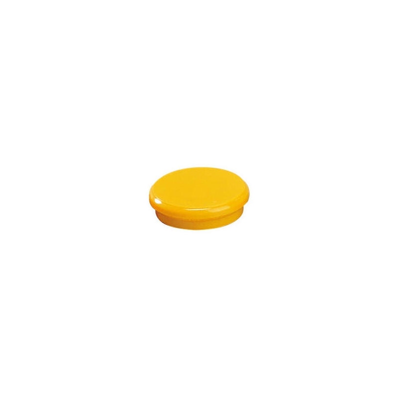 dahle-95524-pack-de-10-imanes-para-pizarra-blanca-diametro-de-24mm-color-amarillo