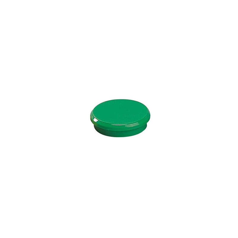 dahle-95524-pack-de-10-imanes-para-pizarra-blanca-diametro-de-24mm-color-verde
