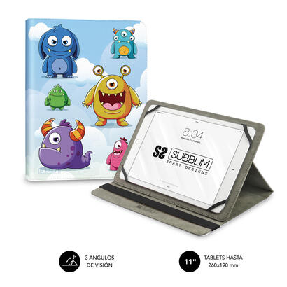 funda-subblim-trendy-case-monsters-para-tablets-de-11-