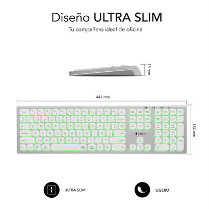teclado-espanol-inalambrico-subblim-master-plata-y-blanco