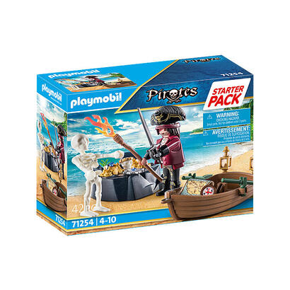 playmobil-71254-pirates-starter-pack-pirata-con-bote-de-remos