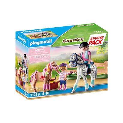 playmobil-71259-country-starter-pack-cuidado-de-caballos-con-muchos-accesorios