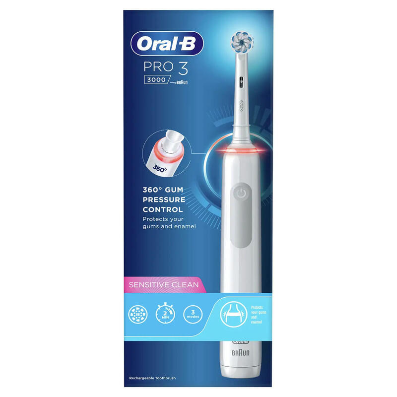 oral-b-pro-sensitive-clean-pro-3-adulto-cepillo-dental-oscilante-blanco