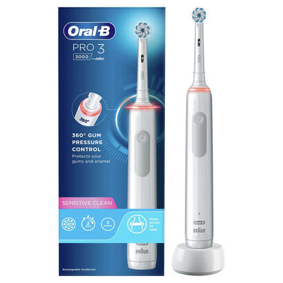 oral-b-pro-sensitive-clean-pro-3-adulto-cepillo-dental-oscilante-blanco