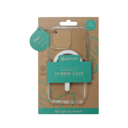 estuff-magnetic-hybrid-clear-case-for-iphone-13-pro-funda-para-smartphone-155-cm-61-transparente