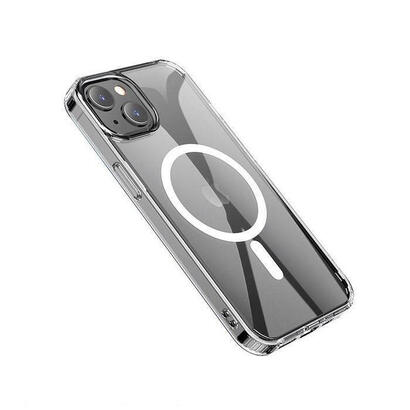 estuff-magnetic-hybrid-clear-case-for-iphone-13-mini-funda-para-smartphone-137-cm-54-transparente