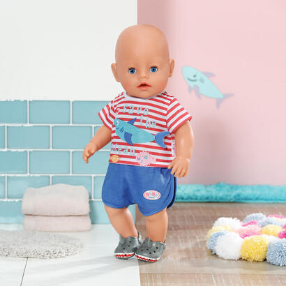 zapf-creation-baby-born-bath-pyjamas-wshoes-blue-43cm-pijama-de-muneca-834268