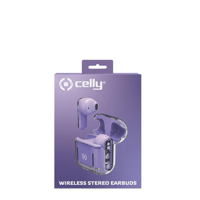 celly-sheer-auriculares-true-wireless-stereo-tws-transparente-violeta
