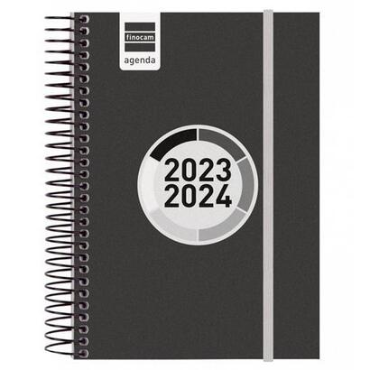 finocam-agenda-escolar-espir-label-e8-espiral-1dp-negro-2023-2024